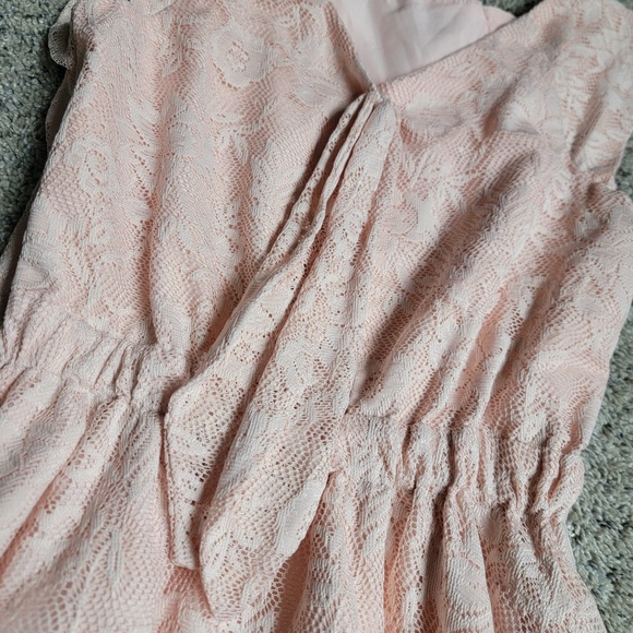 Pastourelle by Pippa and Julie girls pink dress size 8 - Picture 5 of 7